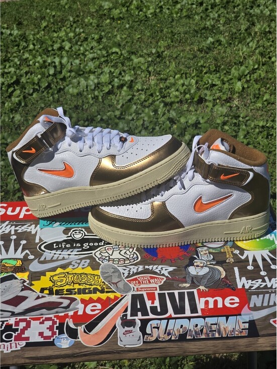 Size 7.5M -  Nike Air Force 1 Mid Ale Brown 2022 - DH5623-100 main image 5